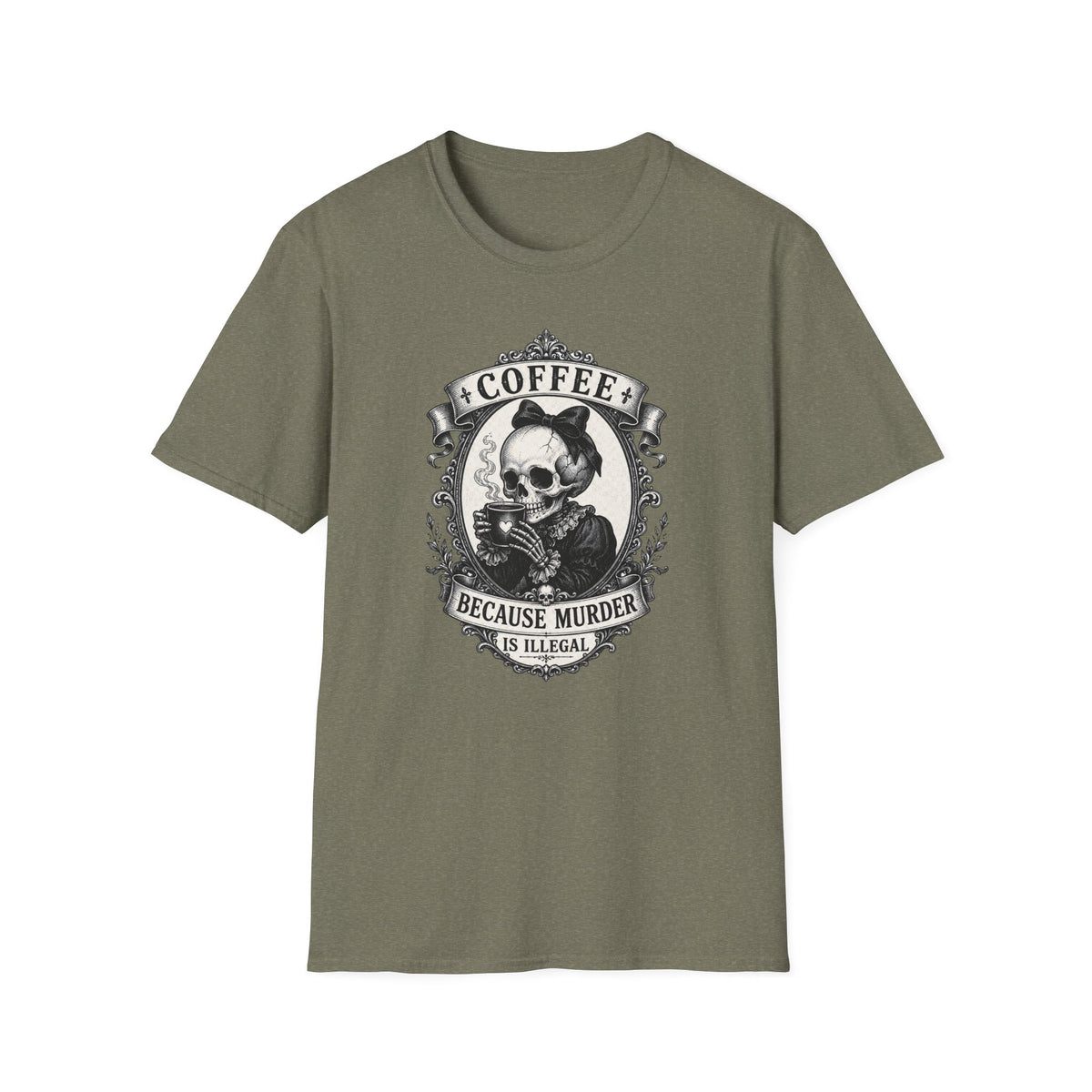 Coffee Because T-Shirt