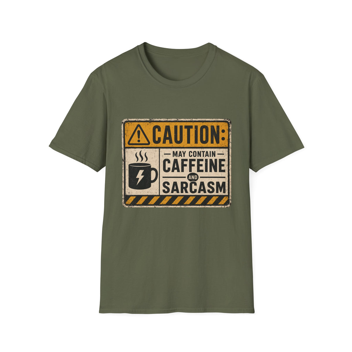 Caution May Contain CaffeineT-Shirt
