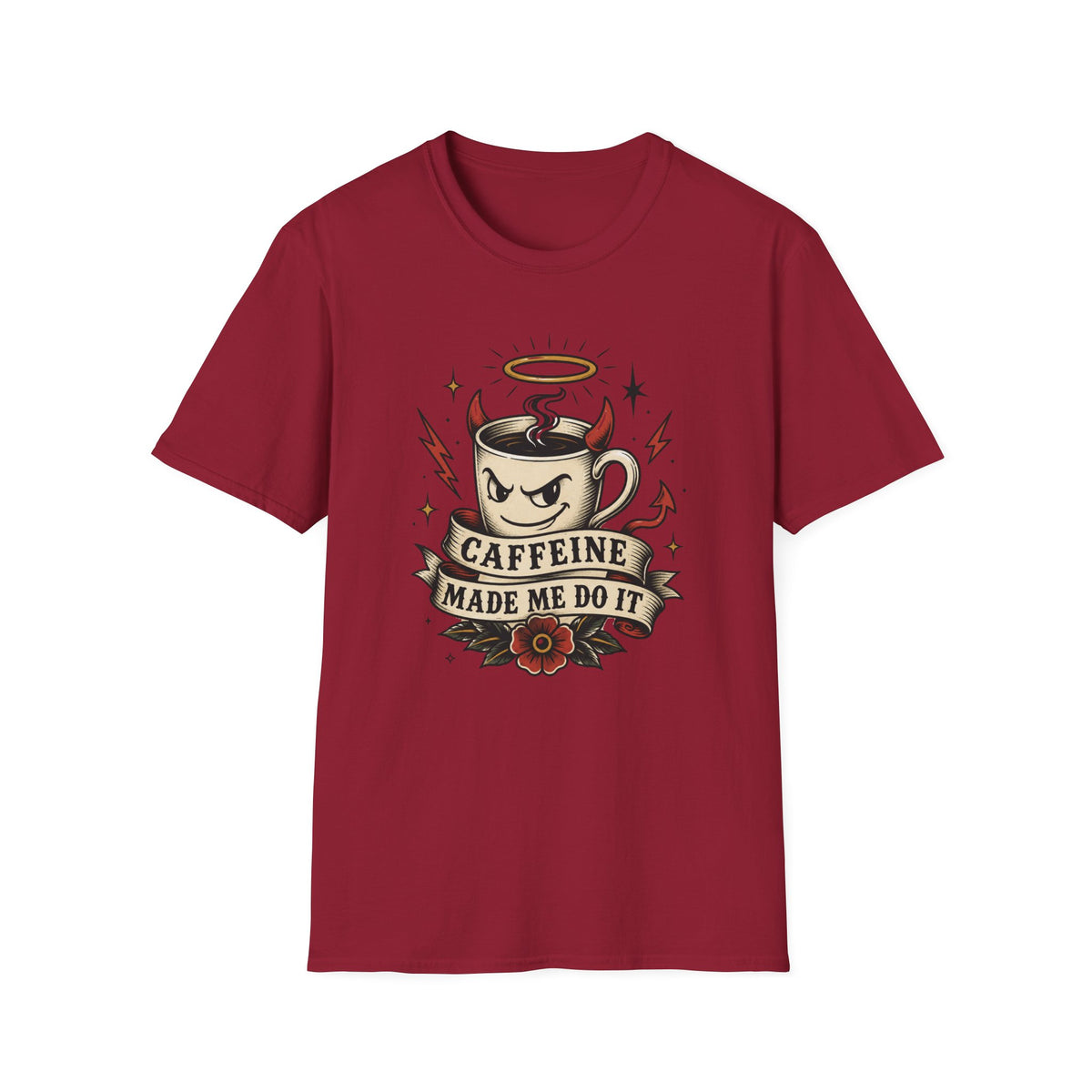 Caffeine Made Me Do It T-Shirt