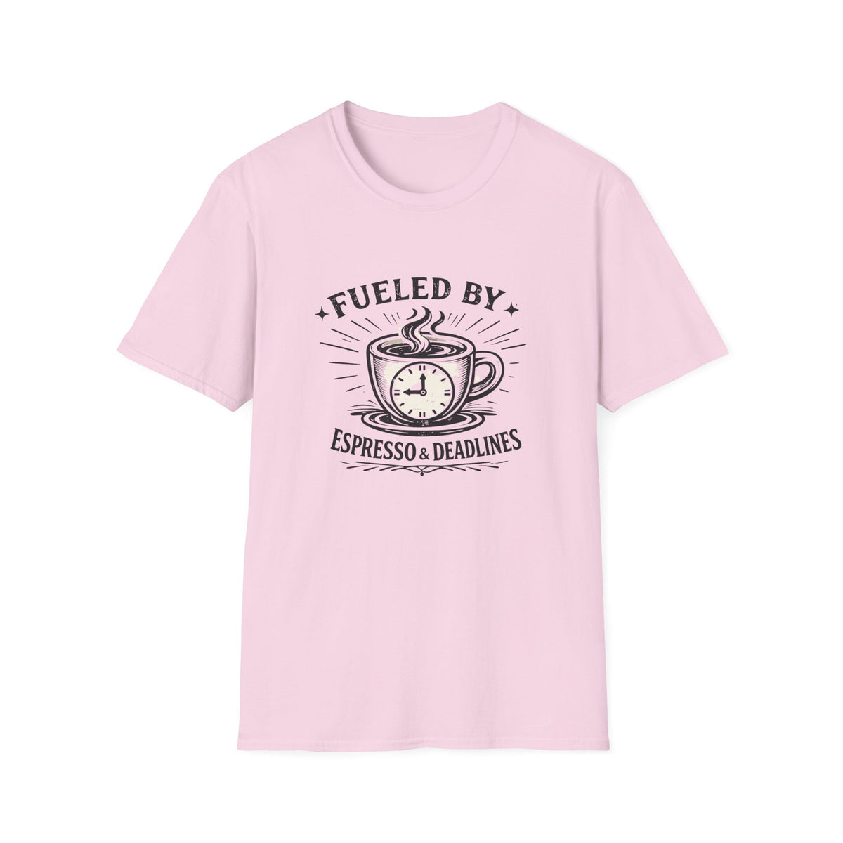 Fueled by Espresso and Deadlines T-Shirt