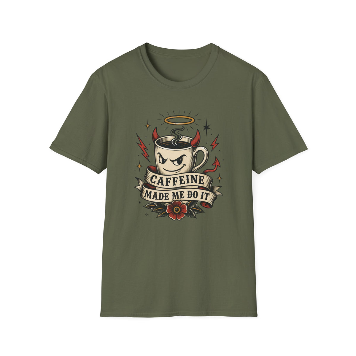 Caffeine Made Me Do It T-Shirt