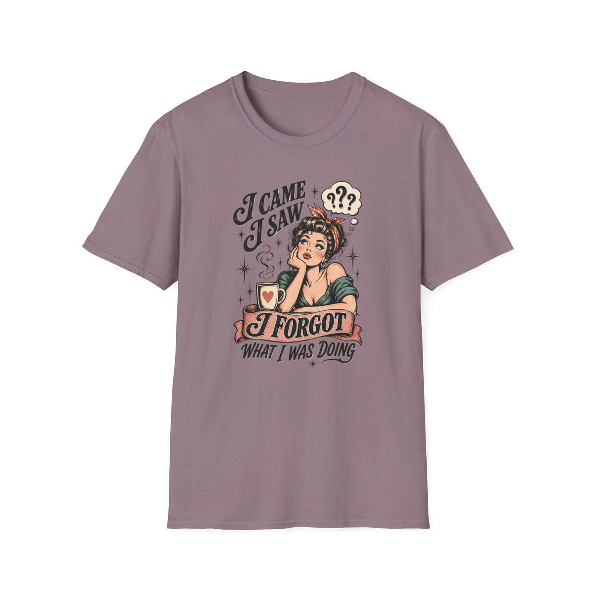 I Came I Saw I Forgot T-Shirt