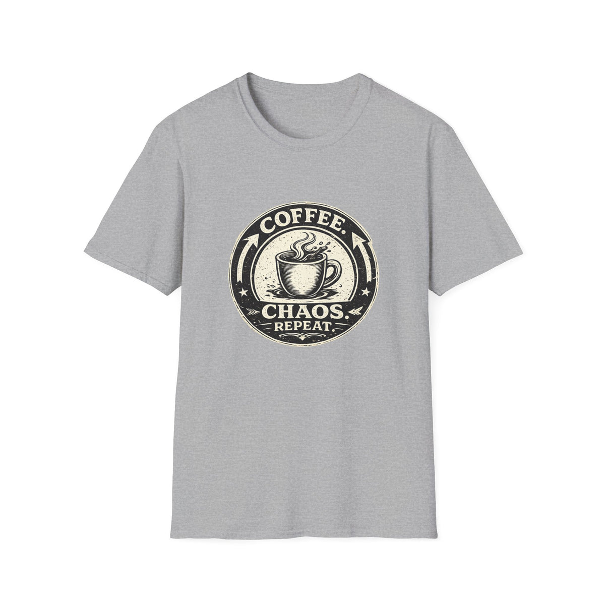 Coffee. Chaos. Repeat. T-Shirt