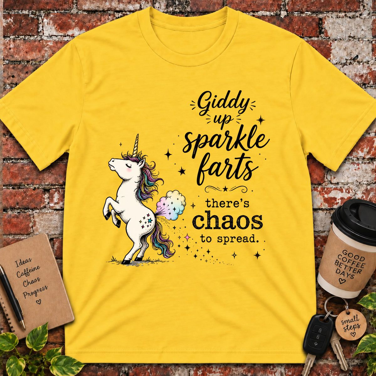 Giddy Up Sparkle Farts T-Shirt