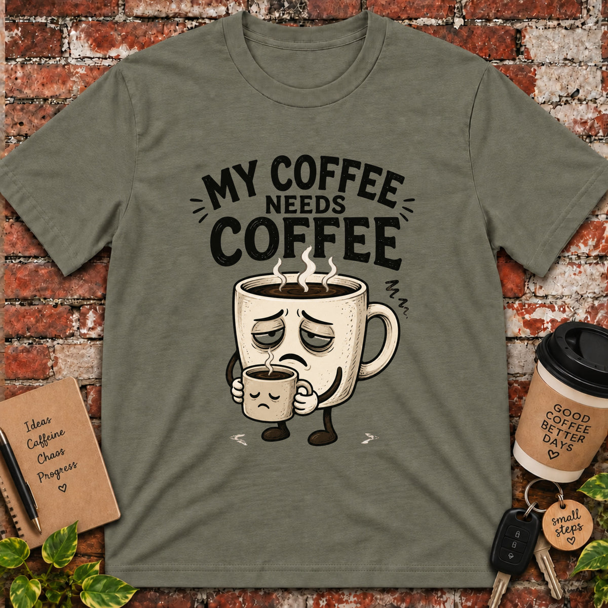 My Coffee Needs Coffee T-Shirt