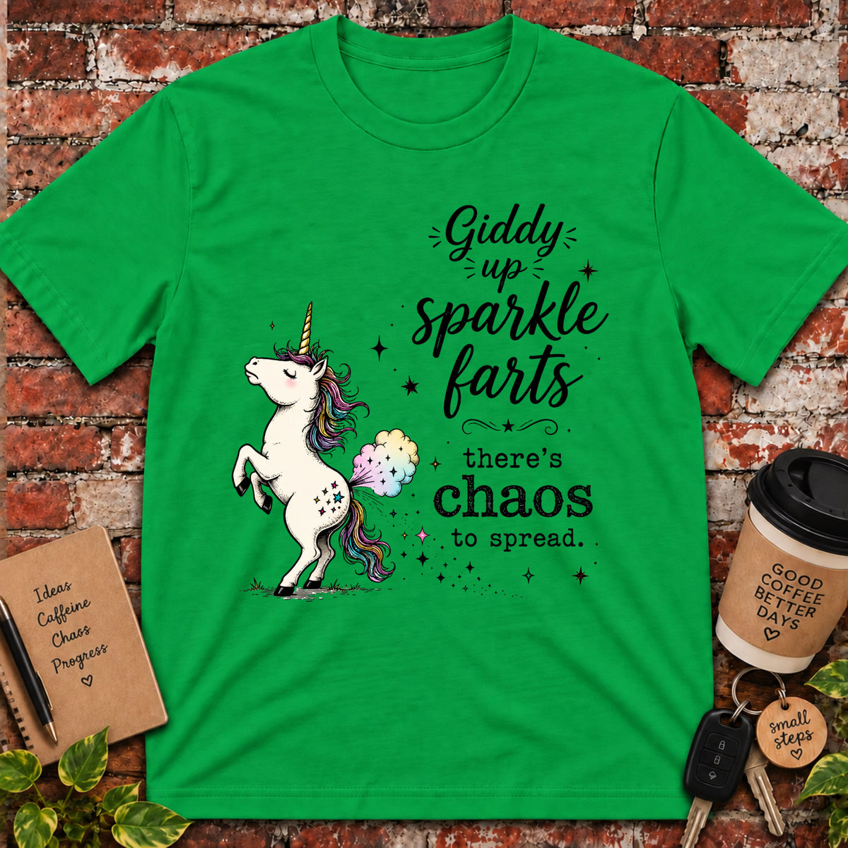 Giddy Up Sparkle Farts T-Shirt