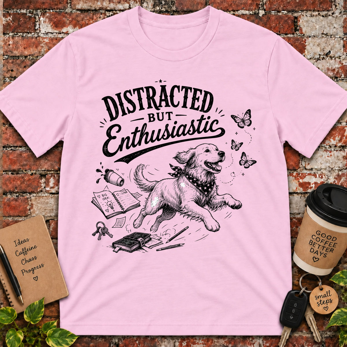 Distracted but EnthusiasticT-Shirt