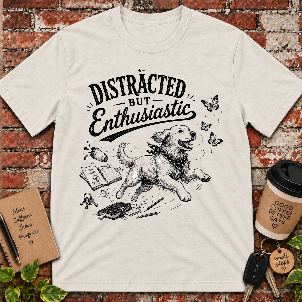 Distracted but EnthusiasticT-Shirt