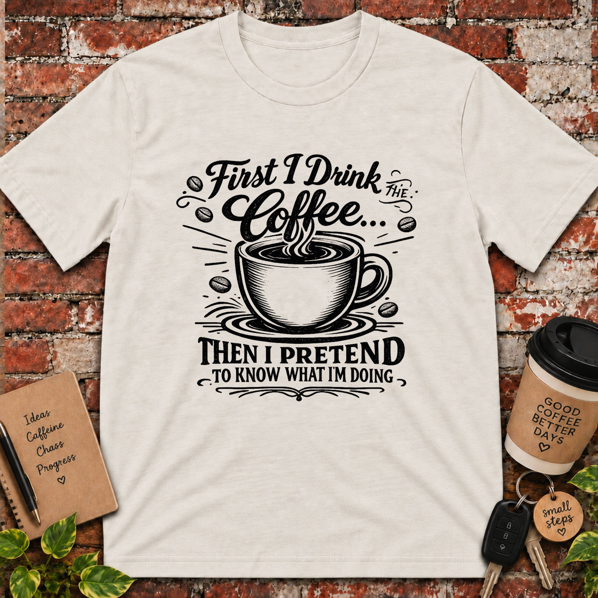 First I Drink the Coffee T-Shirt