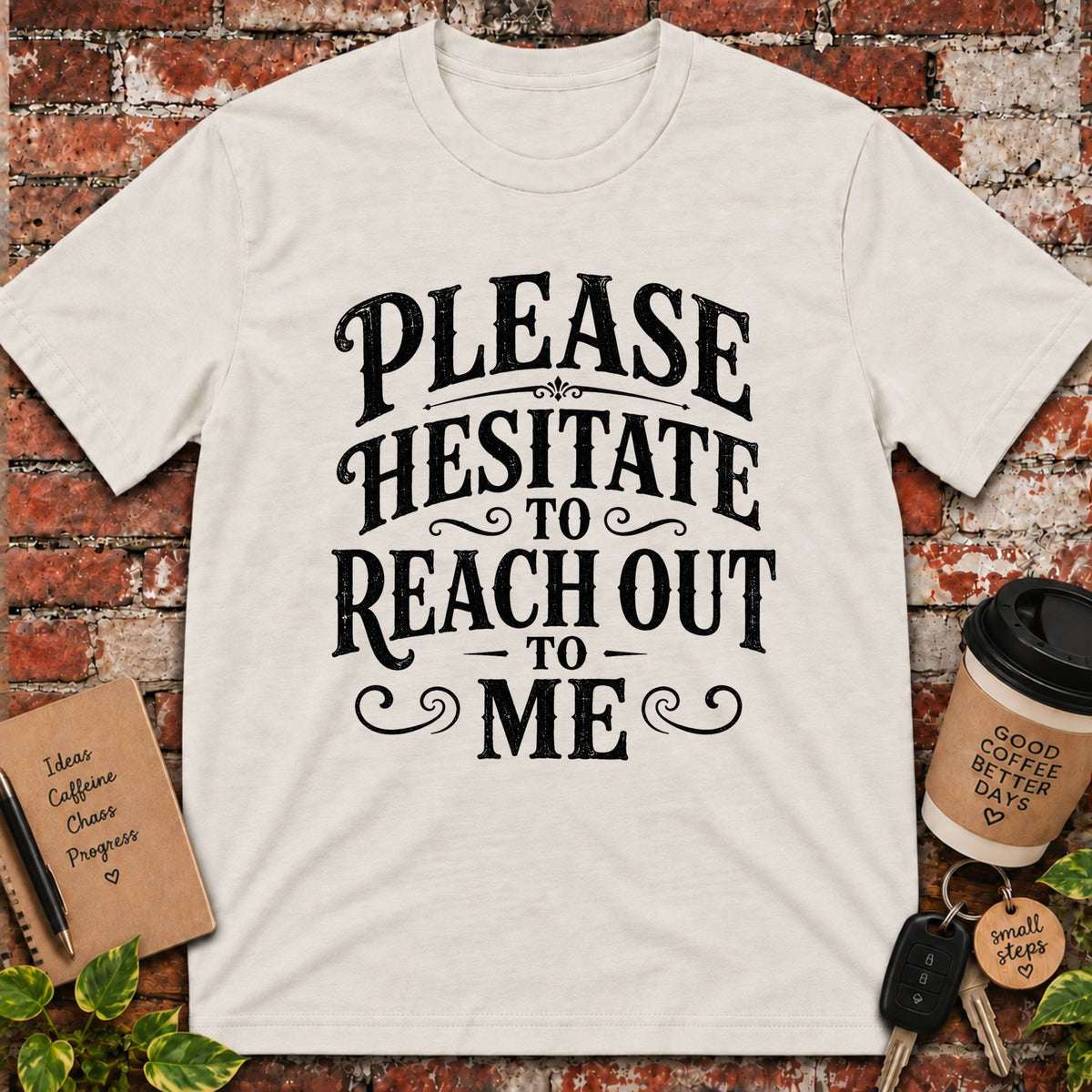 Please Hesitate to Reach Out T-Shirt