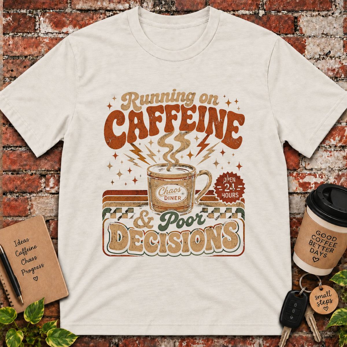 Running On Caffeine T-Shirt