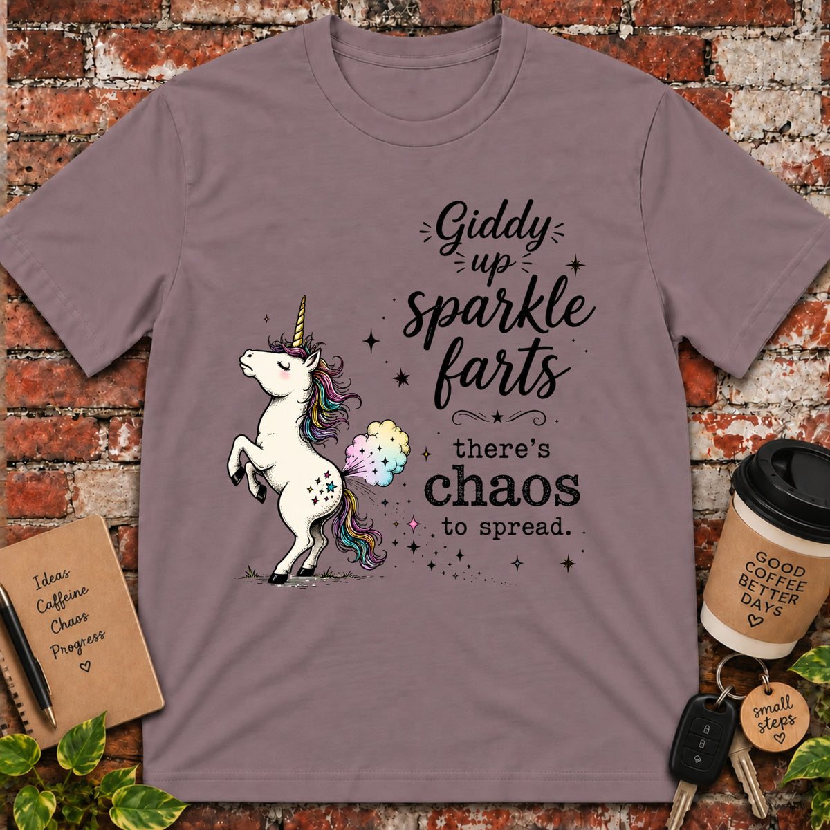 Giddy Up Sparkle Farts T-Shirt