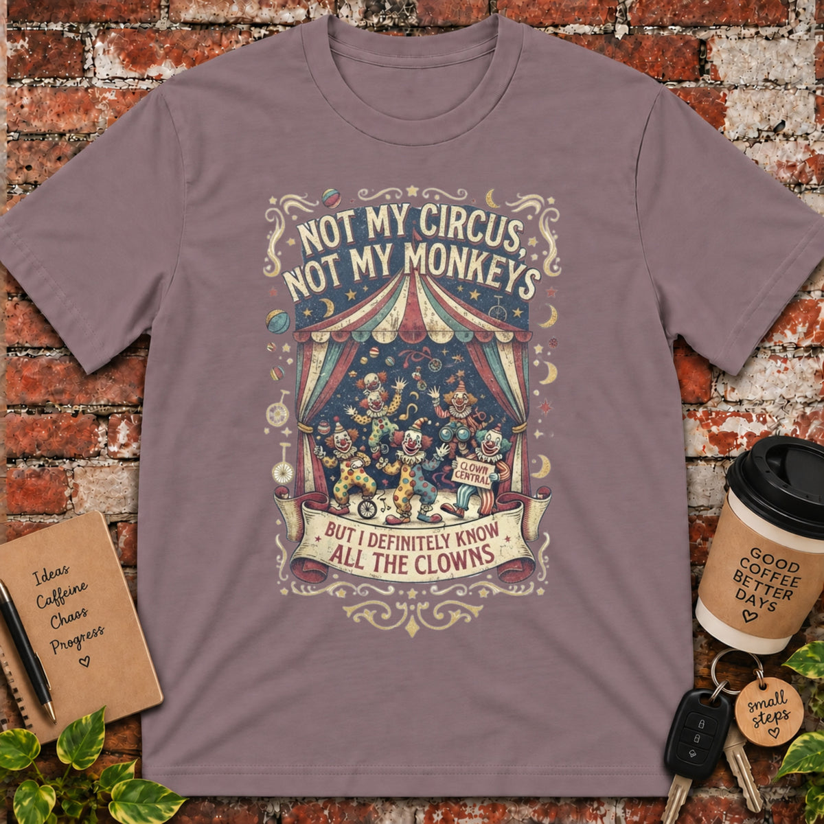 Not My Circus Not My Monkeys T-Shirt