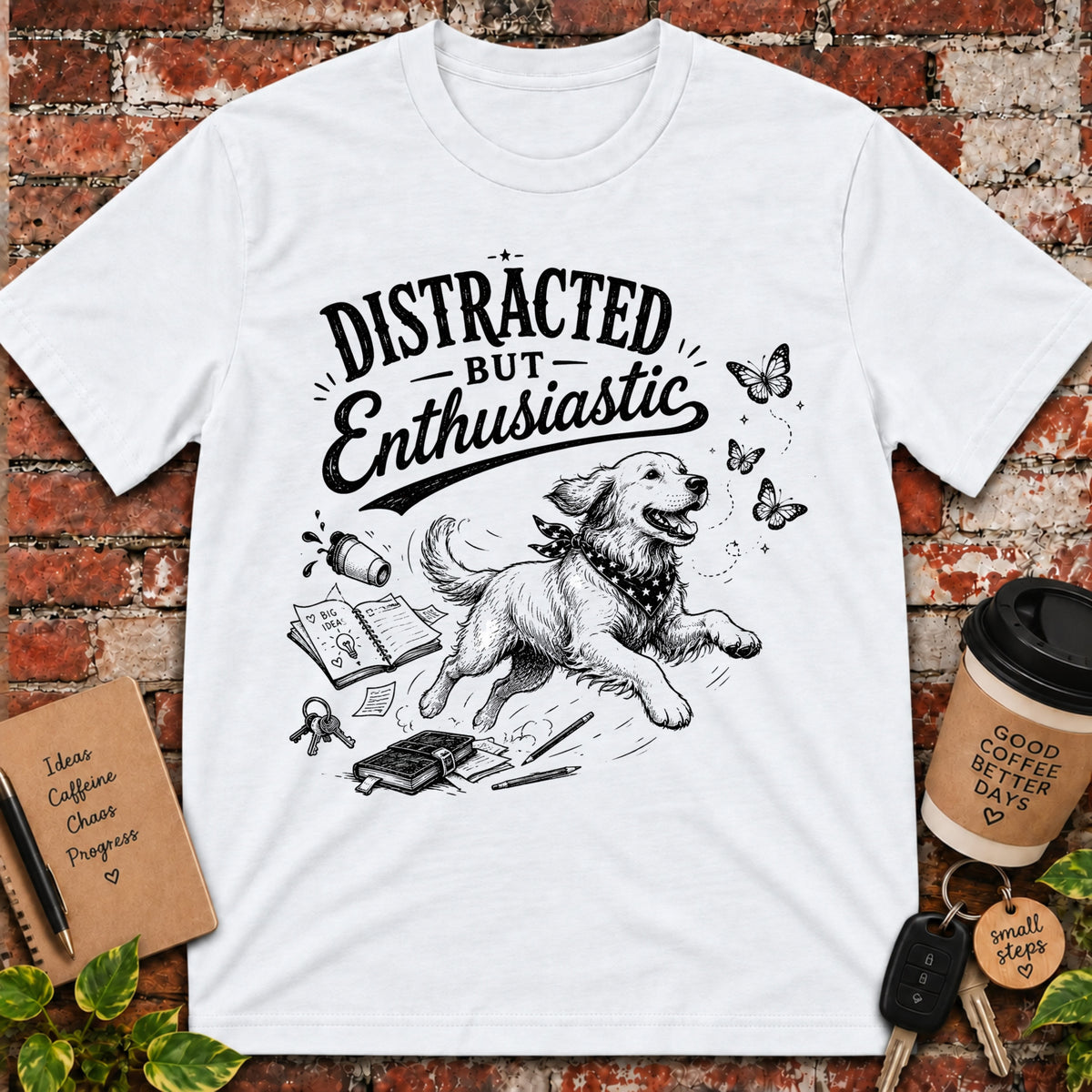 Distracted but EnthusiasticT-Shirt
