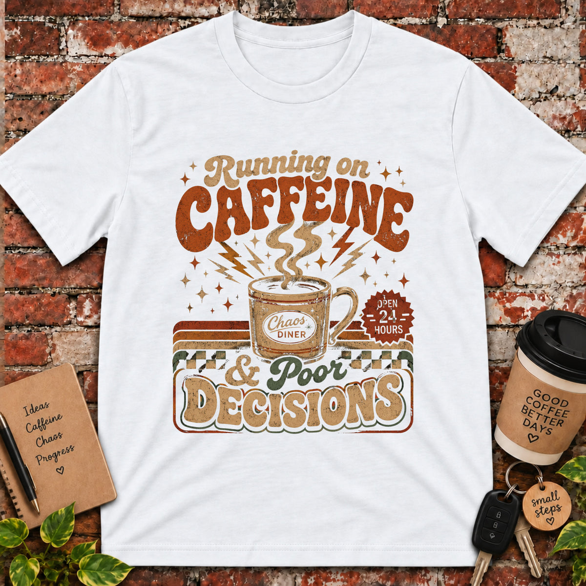 Running On Caffeine T-Shirt